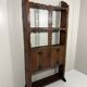 Antique rustic wall unit plate cabinet 1900