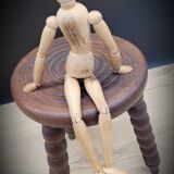 Tripod stool ball lined