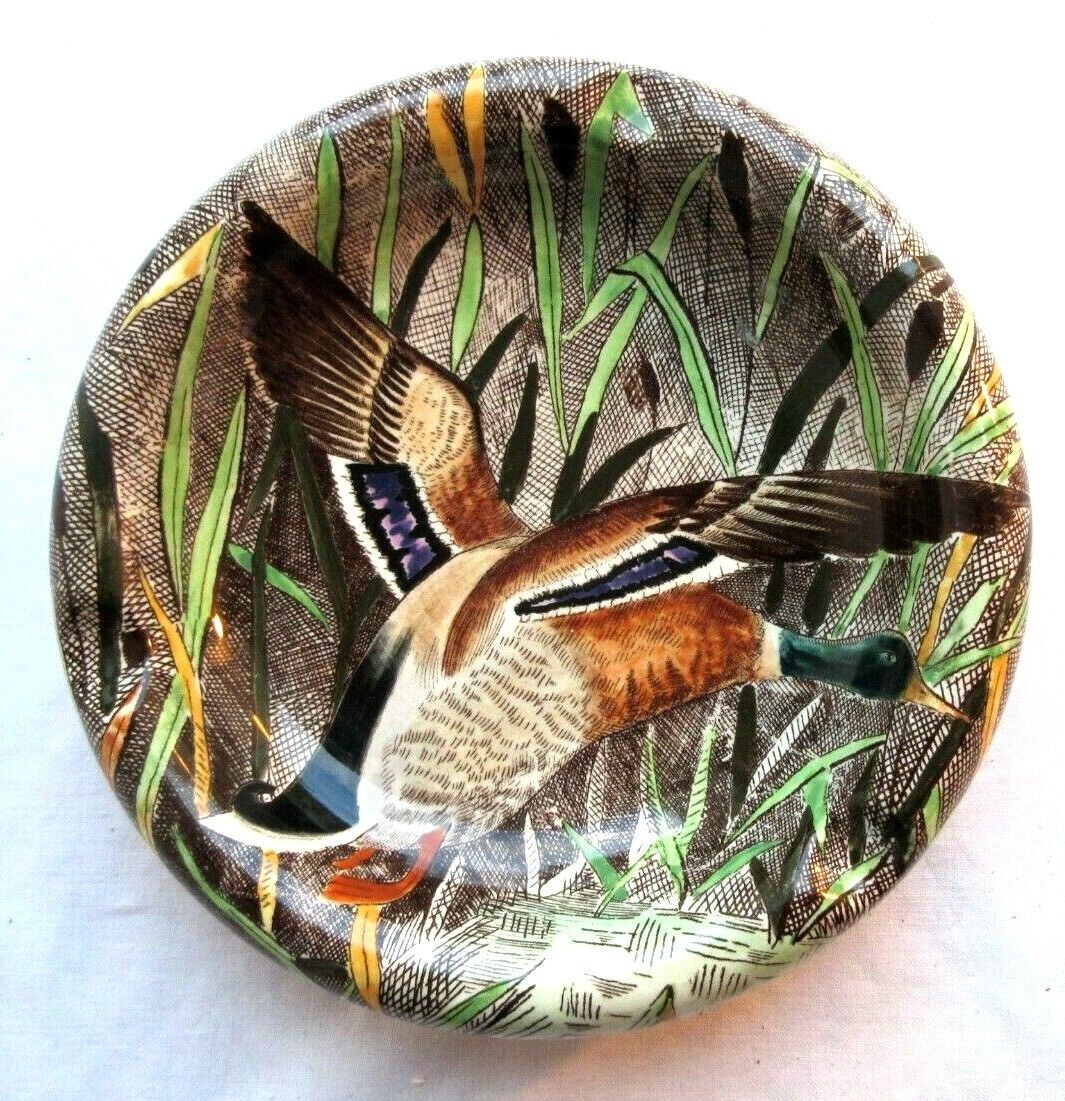Ashtray signed GiEN: Rambouillet, Model La Canard Mallard