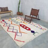 Moroccan Berber rug 237 x 165 cm Azilal wool rug