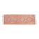 Orange Pink Turkish Oushak Vintage Handmade Wool Runner Rug  100x290
