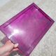 Plateau Kartell Dune rose par Mario Bellini