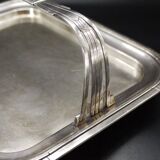 Antique French Silver Plated Tray by Durousseau & Raynaud