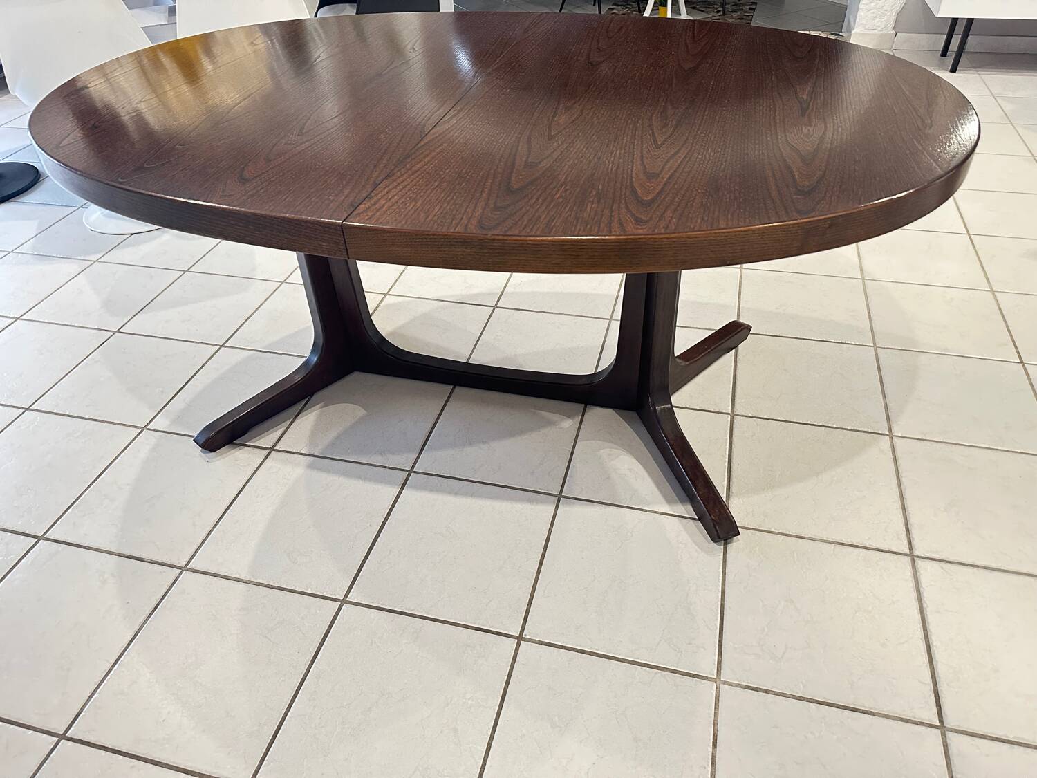 Vintage Baumann House extendable table from the 1970s