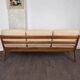 Three-seater sofa in teak and wool model Senator by Ole Wanscher for P. Jeppensen Møbelfabrik, Denmark, 1960.