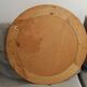 Round mirror round wood 80 - 60x60cm