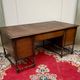 Mazarin desk in Louis XIII style made of solid oak.