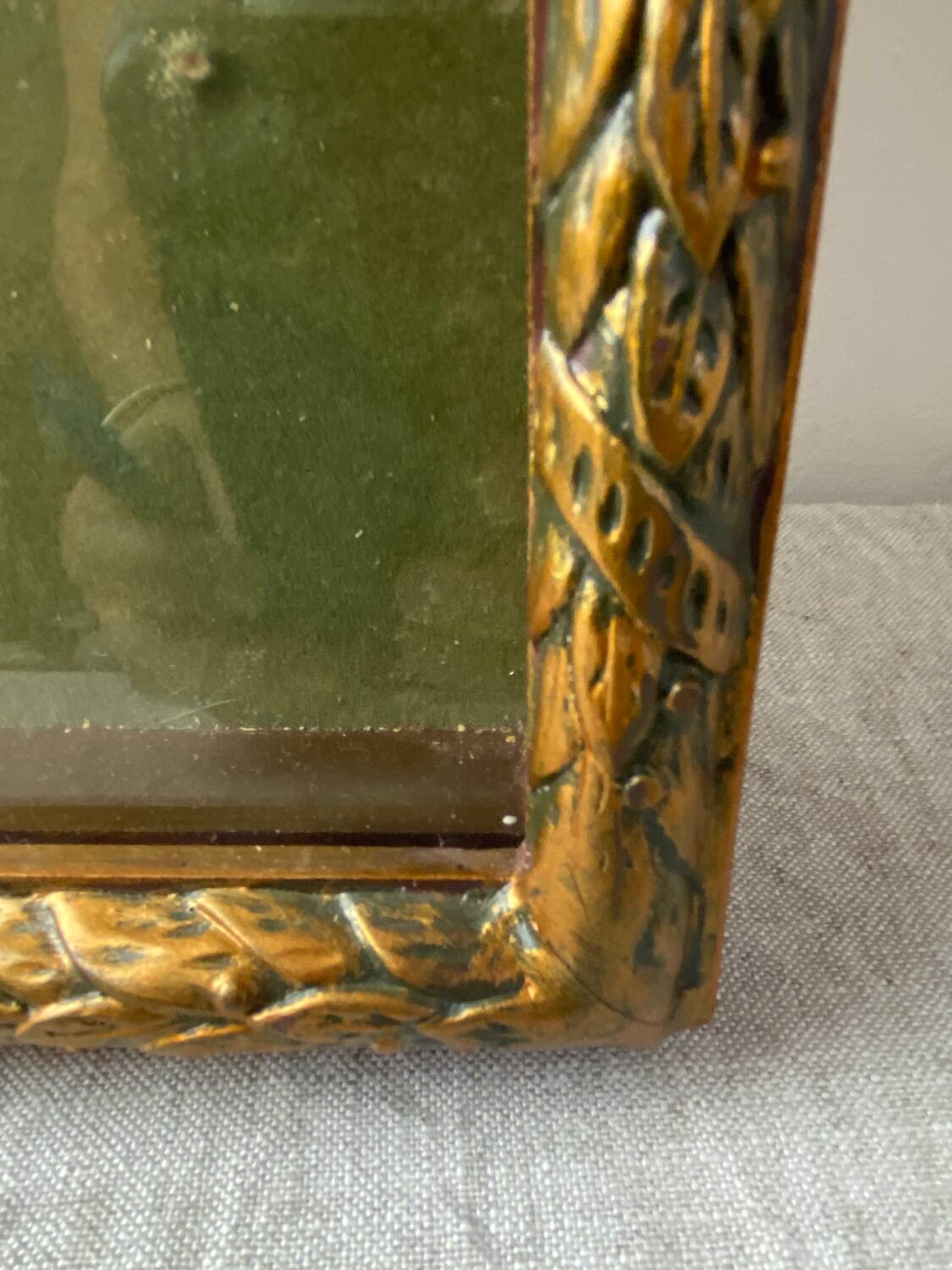 Wooden and glass wall display case