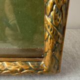 Wooden and glass wall display case