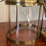 Brass lantern pendant lamp