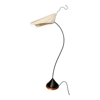 Modern Sister floor lamp in metal and plastic by Dalisi for Oluce, Italy, 1990s.