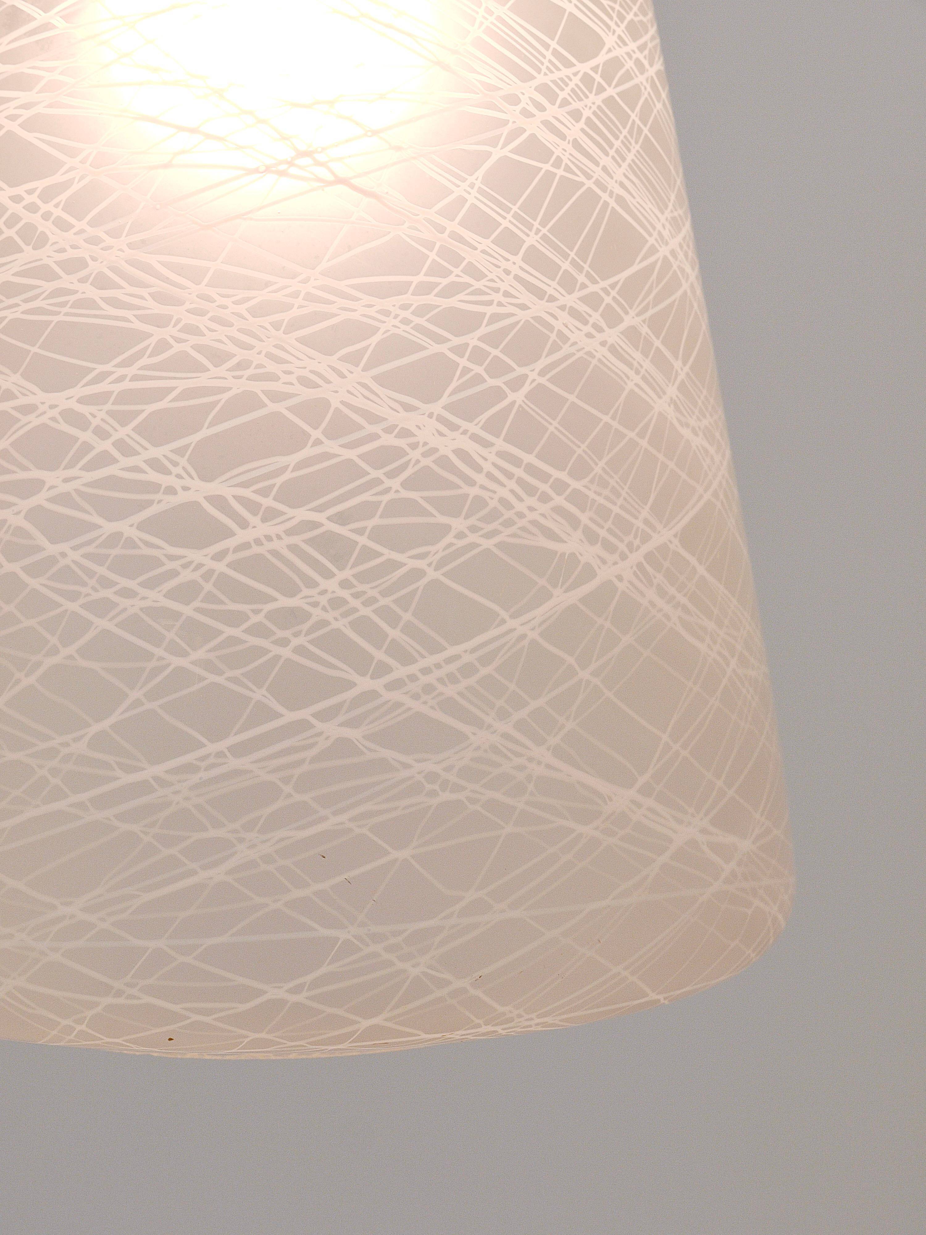 Brass Crown Pendant Light in Gio Ponti Style, Mid-Century, Italy, 1950s