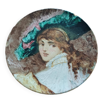 Dominique Grenet Barbotine "Gien" 1821-1885
