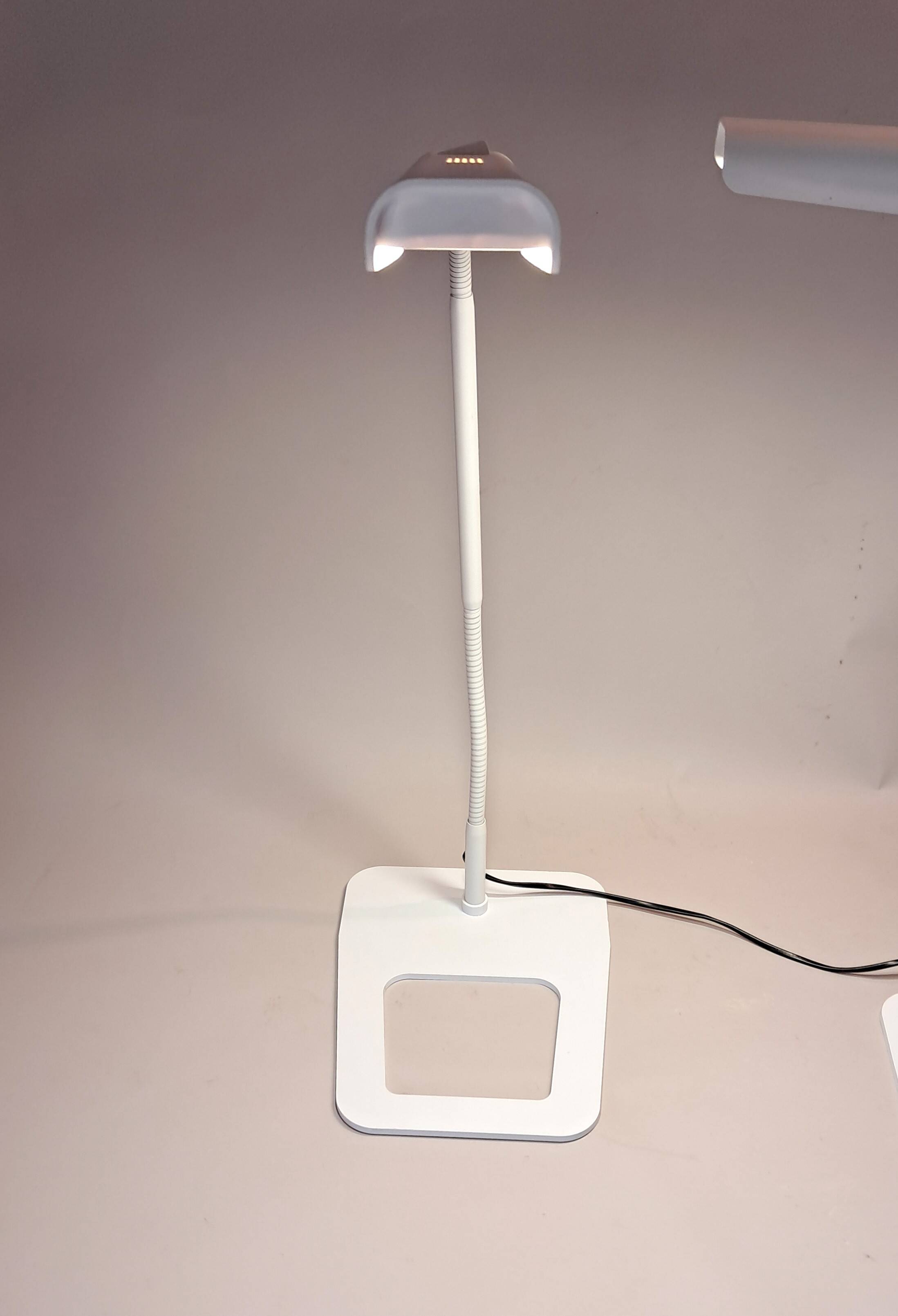 Paire de lampes d'architecte Cobra Philippe Michel pour Manade, 1980