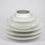 Danish vintage pendant lamp Verona by Svend Middelboe, Nordisk Solar, 1962