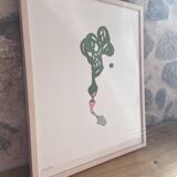 Lithograph "Mermaid" Carin Ellberg