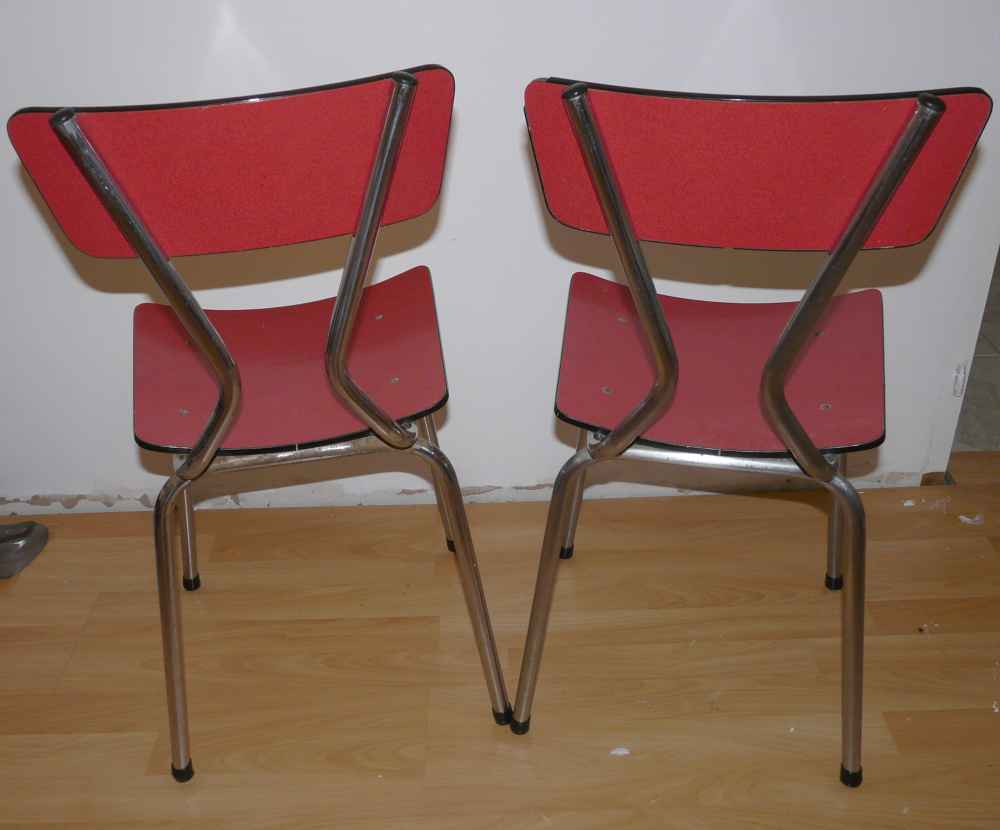 60s formica chairs