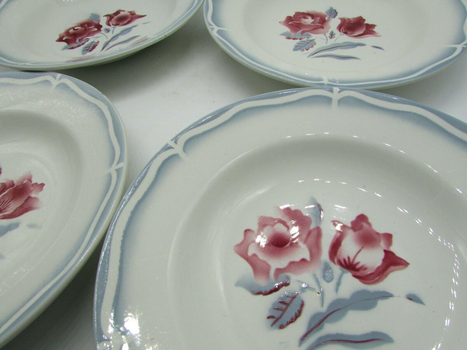 hollow plates Digoin Sarreguemines Alesia