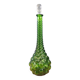 Vintage green Empoli carafe