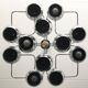 XL Space age chandelier, 1960s