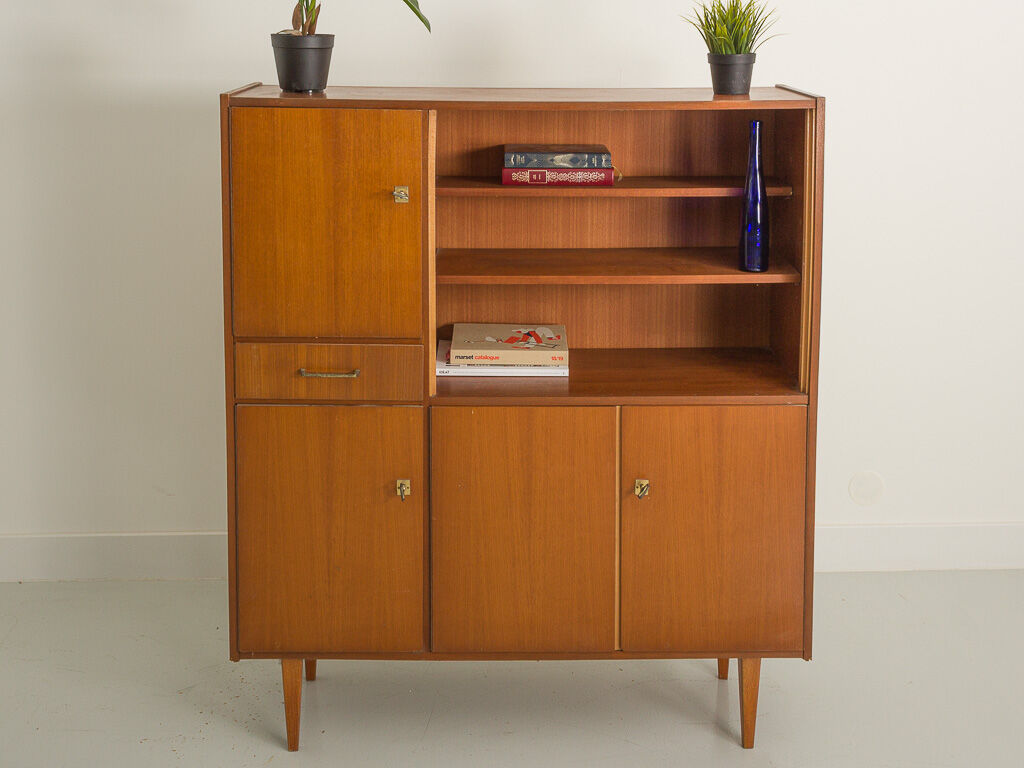 Teak sideboard equipped with plenty of storage