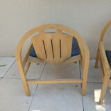 4 armchairs and 1 table Baumann argos