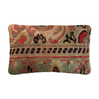 Vintage Turkish Rug Cushion Cover , 30 x 50 cm