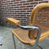 Chair model Cesca by Marcel Breuer with armrests B64