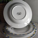 Lot of plates for the hostess line