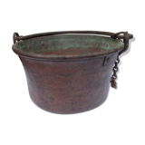 Copper cauldron