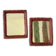 Pair of VINTAGE Rattan MIRRORS