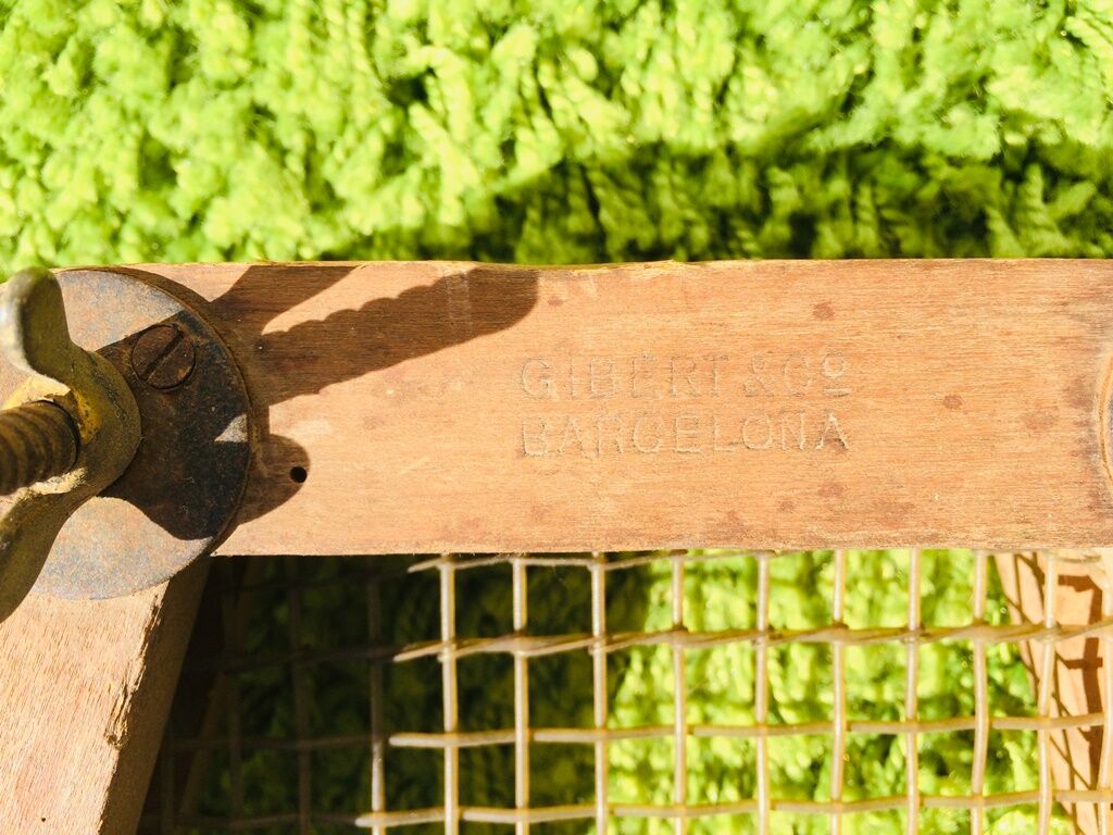 Raquette 50s Jacques London Makers Vintage