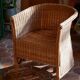 Rattan armchair