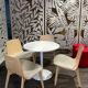 Leather armchair by Enea design