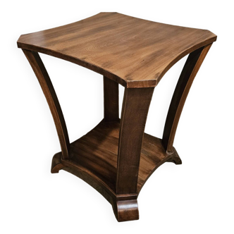 art deco mahogany table