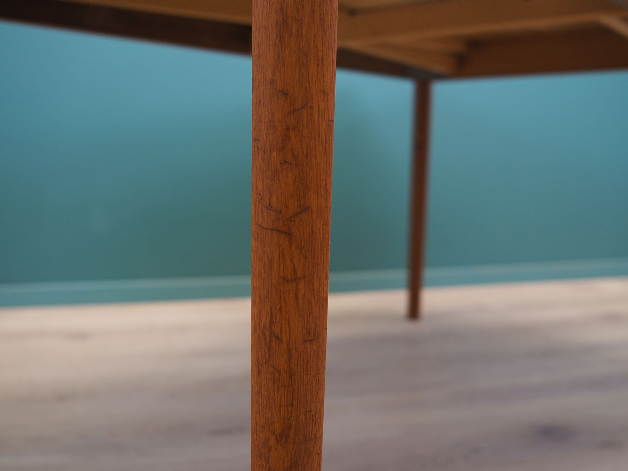 Teak table, Danish design, 1970s, production: Denmark