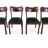 Art Deco table set, Poland, 1930s. After renovation.