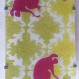 Applique gyllen singes esprit jungle