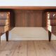 Mid-century danish floating rosewood desk, 1960