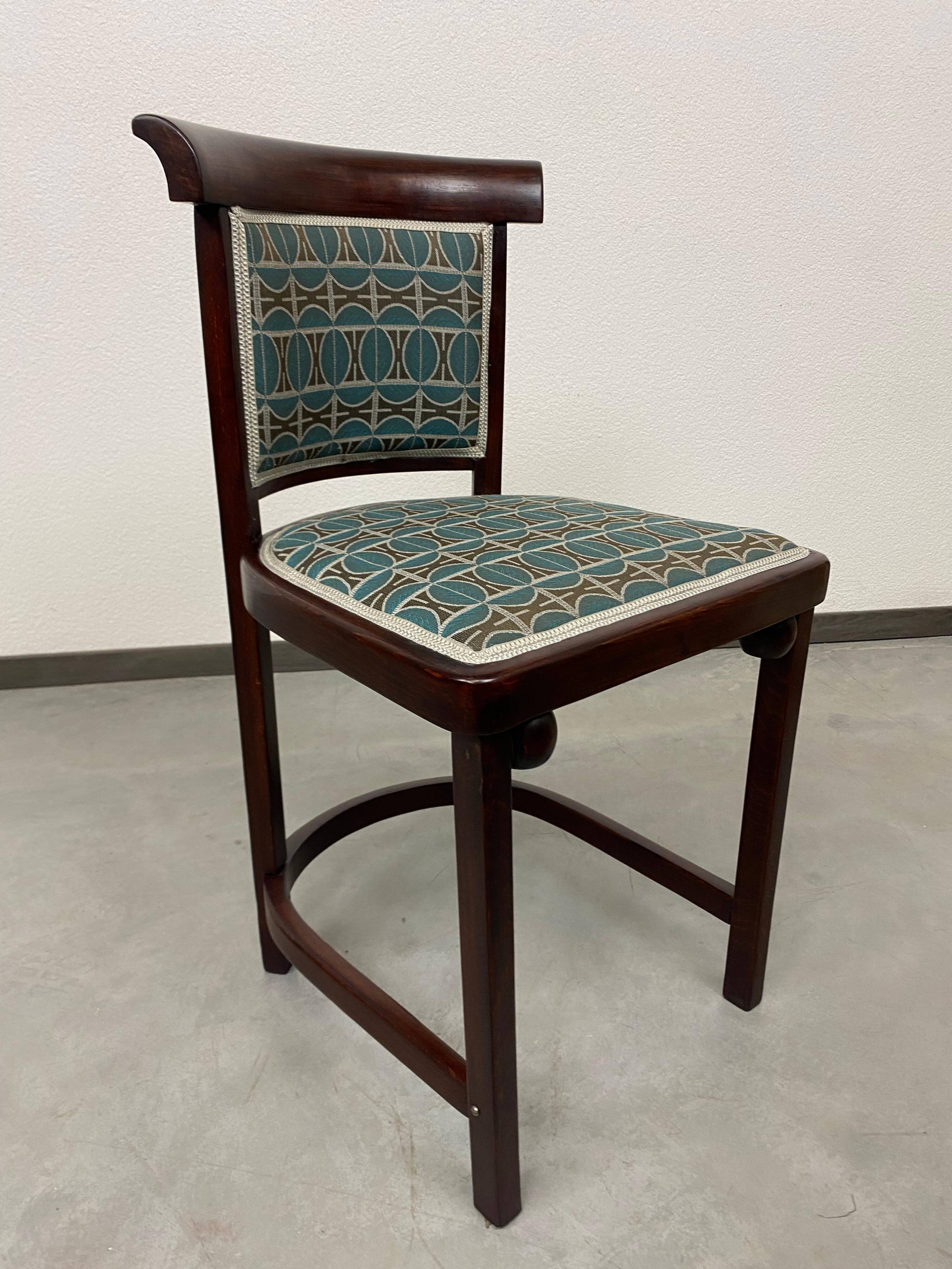 Armchair pair no. 423 by Josef Hoffmann for J&J Kohn