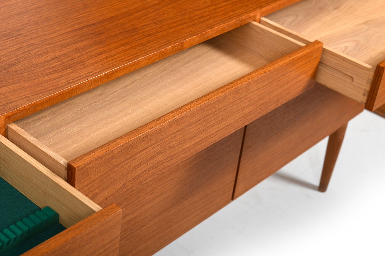 Danish Teak & Oak Sideboard by Ib Kofod-Larsen