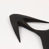 Carl Auböck Wall Sculpture Handmade Napoleon #4271, Brass, Austria