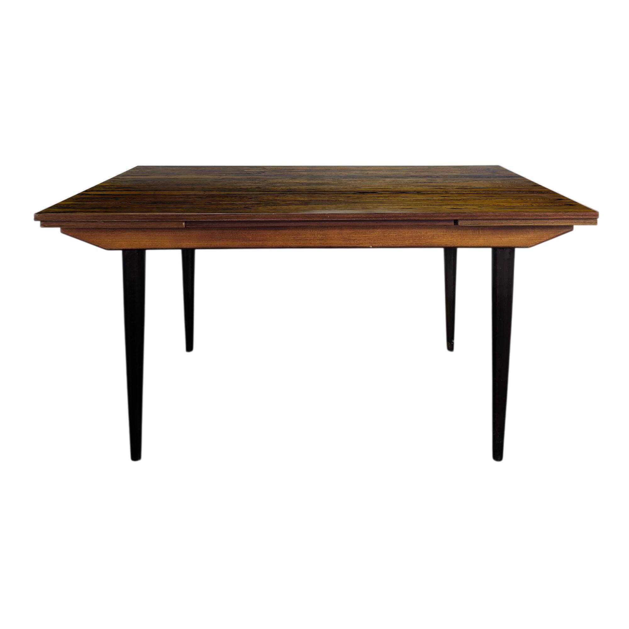 Scandinavian table in rosewood