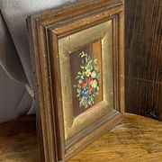 Wood painting, Italy wooden framing