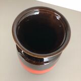 Fat lava multi-color 239-41 vase made by Scheurich, 1970s