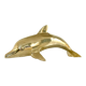 Vintage brass dolphin