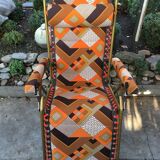 Transat Starlax Lafuma vintage 70s