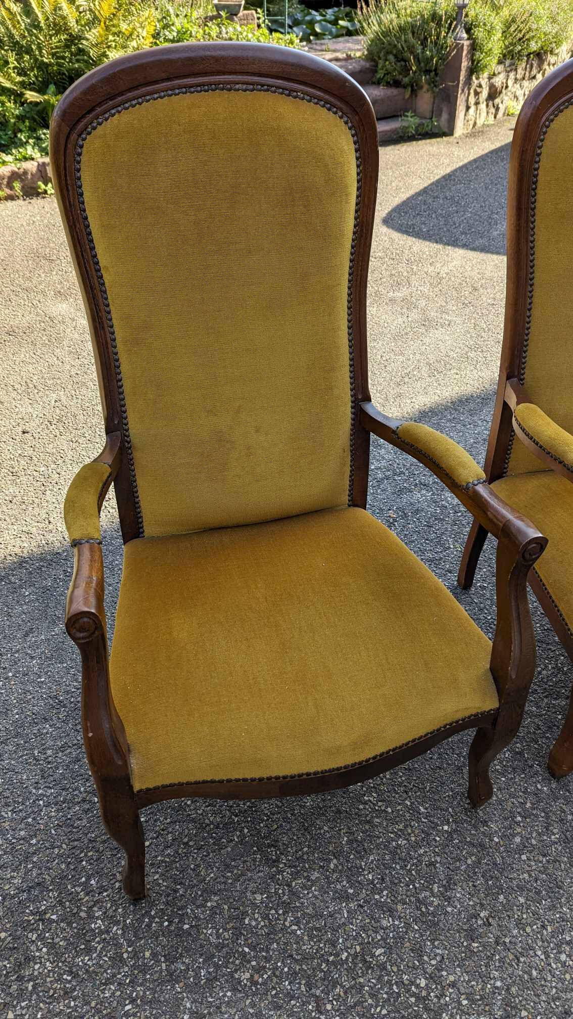 Voltaire armchairs