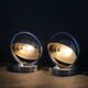 Pair of Bauhaus bedside lamps from the 1930s, Czechoslovakia