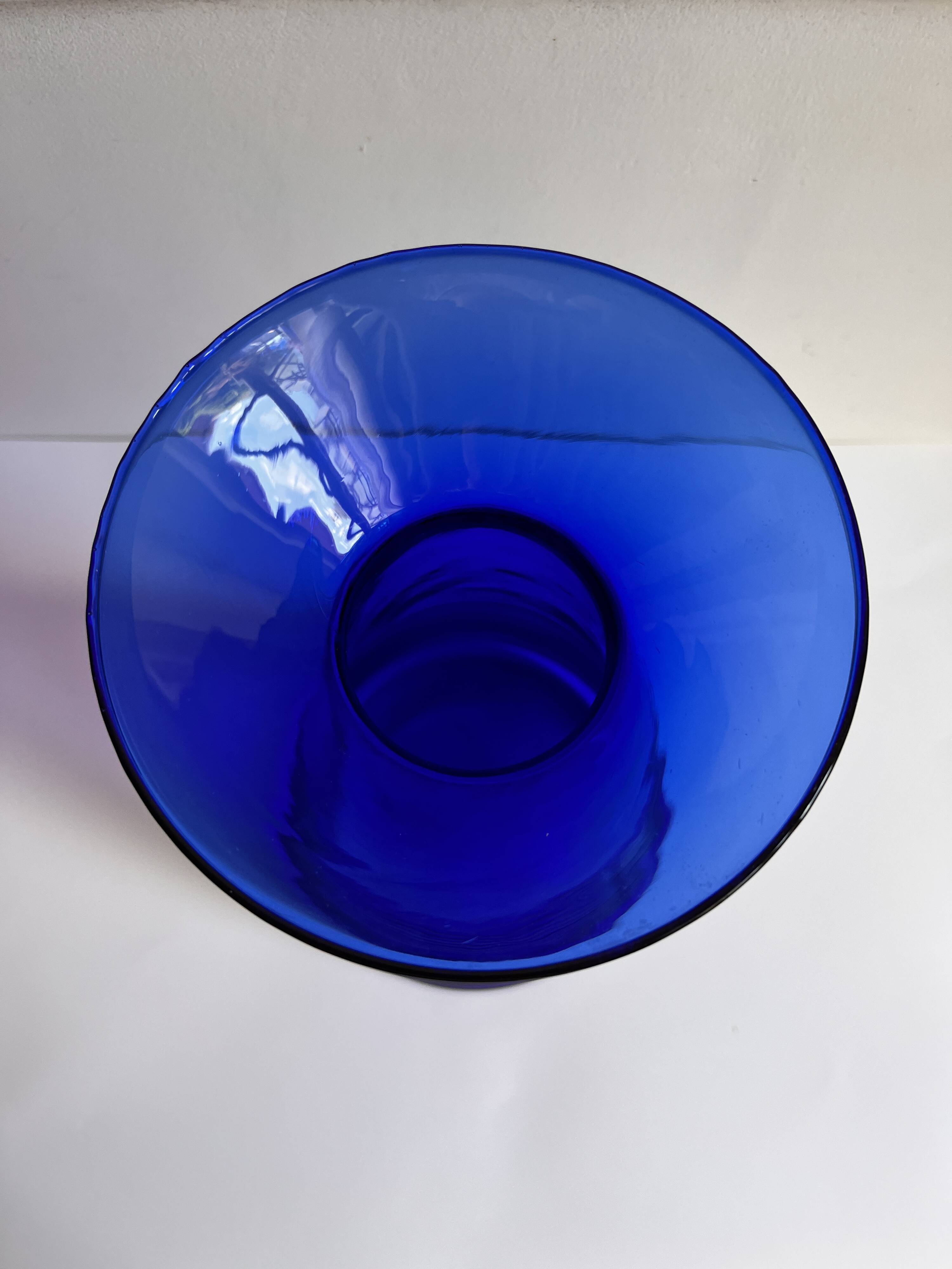 Vintage cobalt vase